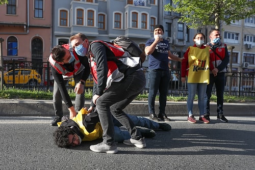 Gözaltıların Damga Vurduğu 2021 1 Mayıs'ından Çarpıcı Fotoğraflar ????