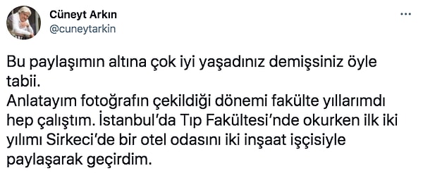 Bunu gören yaşayan efsanemiz Cüneyt Arkın İstanbul'da Tıp okurken yaşadığı geçim sıkıntısını ve zorlukları paylaştı.