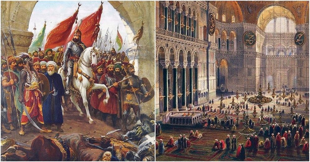Tarihin En Önemli Olaylarından Biri Olan İstanbul Fethinde Ayasofya'da Neler Yaşandı?