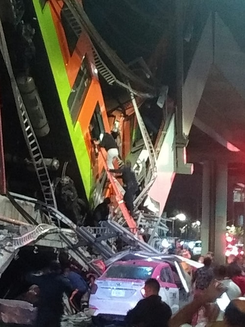 Meksika'da Tren Yolu Çöktü: 13 Ölü, 70 Yaralı