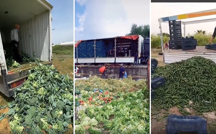 Çok Zor Çok: Destek Paketsiz Tam Kapanma Nedeniyle İsyan Eden Esnaf ve Çiftçiler Ürünleri Çöpe Döküyor!