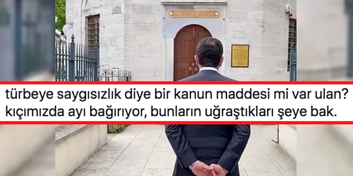 Türbeye Girerken Elleri Arkada Olduğu İçin Ekrem İmamoğlu'na Açılan Garip Soruşturmaya Yapılan Yorumlar