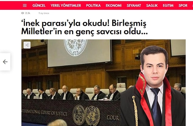 Hayat hikayesi uydurdu: 'Cenevre ofisinde iltica davalarına bakıyor.'