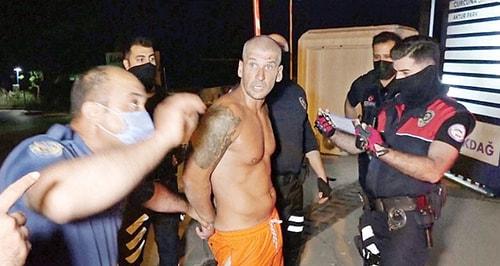 Antalya'da Aynı Turist Yine Gözaltına Alındı: Maske Takmayı Reddetti
