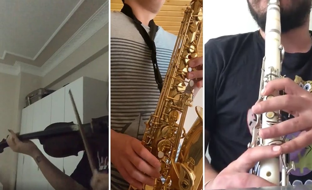 Akasya Durağı Sinan'ın Üçkâğıt Müziğini Farklı Enstrümanlar ile Çalan Muhteşem Yetenekli İnsanlar