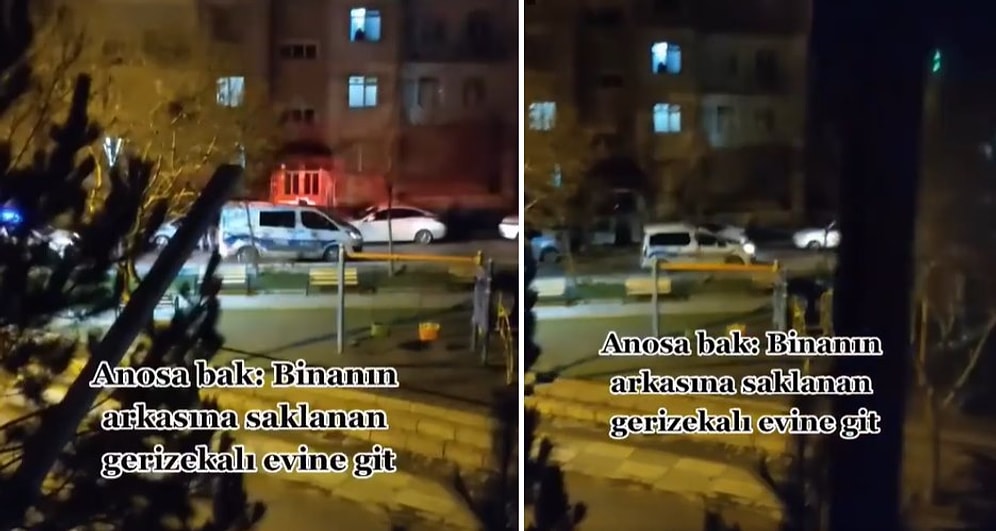 Sokağa Çıkma Yasağını İhlal Edene Polisten Anons: 'Binanın Arkasına Saklanan Gerizekalı Evine Git'
