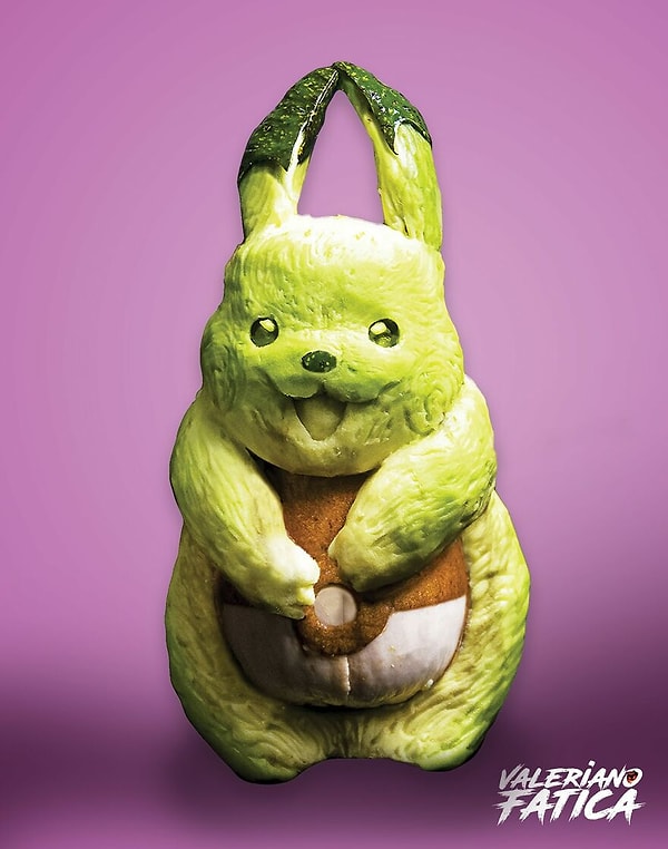 4. Пикачу - Авокадо