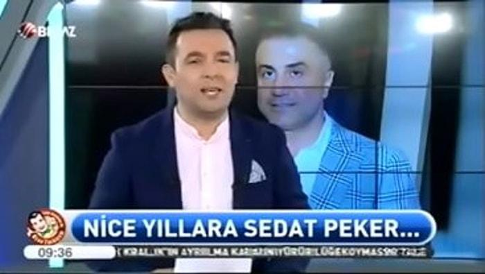 Beyaz TV Ekranlarından Sedat Peker'in Doğum Günü Kutlanmış...