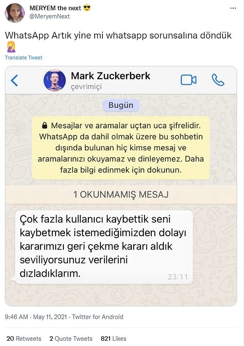 Geri Adım Atmıyor! WhatsApp Sözleşmeyi Kabul Etmeyen Kullanıcıları Neler Beklediğini Açıkladı