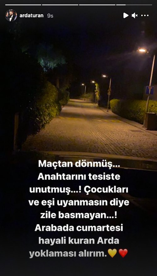 Büyük Maç Sonrası Anahtarını Tesiste Unutan Arda Turan'ın Geceyi Otomobilde Geçirmesine Gelen Komik Yansılar