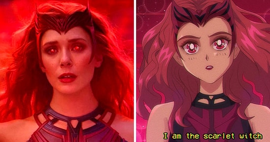 Художница из Мексики решила показать, как бы выглядели персонажи известных фильмов/мультфильмов, будь они героями аниме