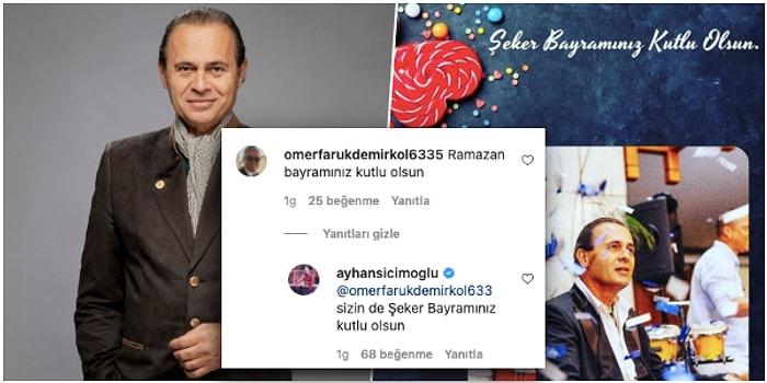 Ayhan Sicimoğlu'nun Ramazan Bayramı Yerine Şeker Bayramı Kutlamasına Gelen Tepkilere Verdiği Efsane Cevaplar