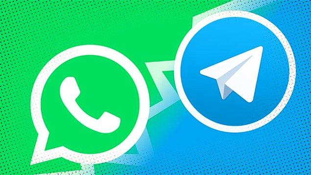 Tabii bu hamle de WhatsApp'ın rakiplerine yaradı ve kullanıcıların bir kısmı WhatsApp'ı silip Telegram gibi farklı uygulamaları yüklediler.