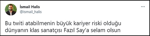 Fazıl Say'dan Filistin'e Destek Paylaşımı