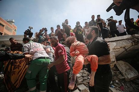 İsrail’in Gazze Saldırılarında 52'si Çocuk 181 Kişi Hayatını Kaybetti