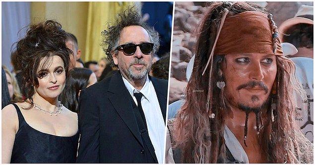 10. Johnny Depp, Tim Burton ve Helena Bonham Carter'ın çocuklarının vaftiz babası.
