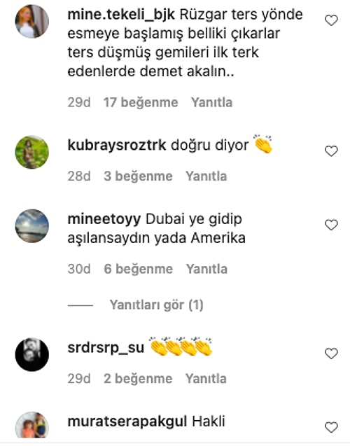 Demet Akalın, Türkiye'nin Henüz %13'ünün Aşılanmış Olmasına Tepki Gösterince Yorumlar Gecikmedi