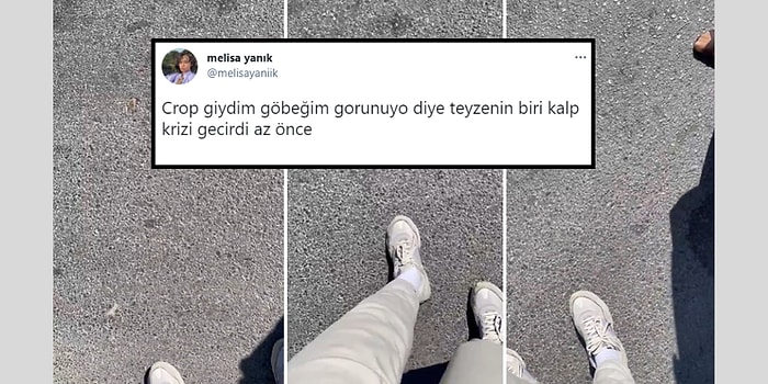 Bir Genç Kadın, 'Crop Giydi, Göbeği Gözüküyor Diye' Fenalık Geçiren Teyze