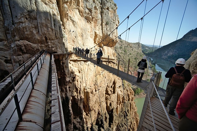 20. El Caminito del Rey - Ardales, İspanya