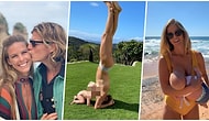 Sporcu Torah Bright Baş Aşağı Durup Üstsüz Bir Şekilde Bebeğini Emzirdiği Fotoğrafı ile Gündem Oldu!