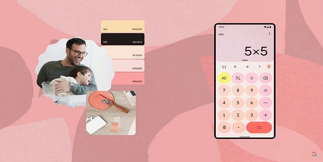 Kullandığımız widget'lar da tıpkı arayüz gibi renklerini duvar kağıdından alarak görsel uyumu tamamlayacak.