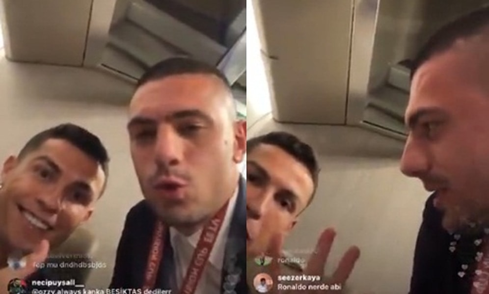 Cristiano Ronaldo, Merih Demiral ile Birlikte Canlı Yayın Yaparken Türkçe Küfür Etti