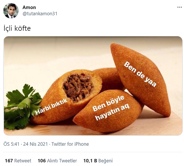 2. Ne zaman yersek aklımıza gelecek artık...