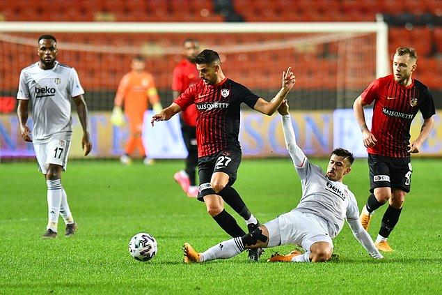 8 Hafta: Gaziantep FK 3-1 Beşiktaş