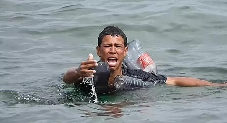 Plastik Şişelerle Yüzerek İspanya Kıyılarına Ulaşan Göçmen Çocuk