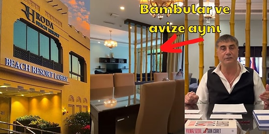 Günlük Fiyatı 11 Bin TL'den Fazla Olan Sedat Peker'in Kaldığı Lüks Villanın Detaylı Fotoğrafları