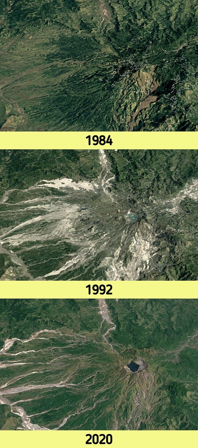 11. Tabiatın içindeki düzen: Filipinler'deki Pinatubo Dağının iyileşmesi