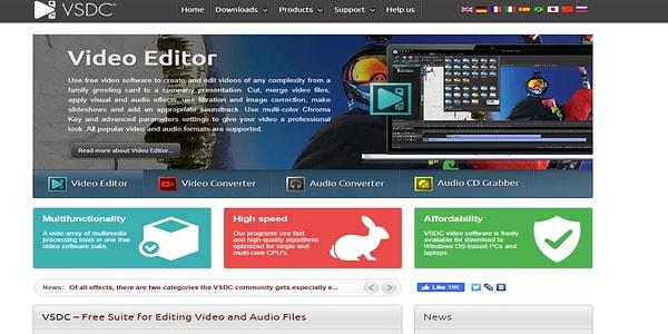 10. VSDC Free Video Editor