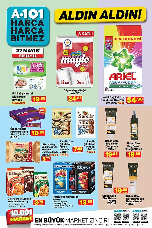 Ruffles Şampiyonalar Ligi paketi 13,95 TL.