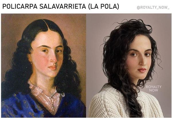 La Pola olarak da bilinen Kolombiyalı kahraman Policarpa Salavarrieta...