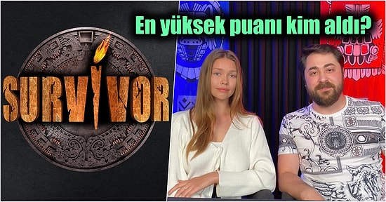 Semih Öztürk’ün Programına Katılan Miss Ukrayna Güzeli Veronika Alutina Survivor Yarışmacılarını Puanladı!