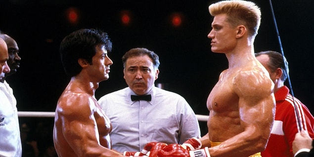 1. Sylvester Stallone Rocky 4'ün çekimlerinde, Dolph Lundgren'den kendisine gerçekten vurmasını istemiş. Dolph'da vurmuş. Sonuç; Sylvester 9 gün boyunca yoğun bakım servisinde yatmış...