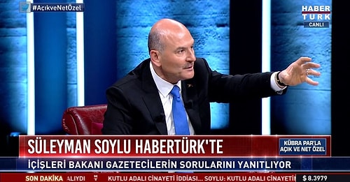 Af Örgütü Süleyman Soylu'nun Canlı Yayındaki Beyanlarını Twitter'dan Raporlar Yayınlayarak Yalanladı