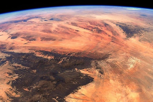 Fransız Astronotun Afrika Manzaraları: 'Mars Değil Dünya ????'