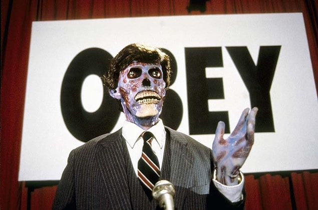 Verdiğin cevaplara göre izlemen gereken film: "They Live"
