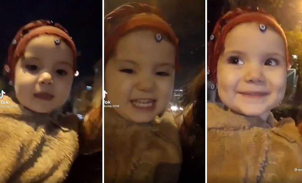 Annesine 'Kız Birazcık Sohbet Edelim mi?' Deyip Şarkı Söyleyen Ufaklığın Sevimlilik Patlaması Yaşadığı Anlar