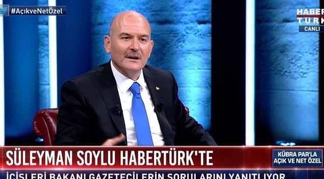 "Süleyman Soylu konuşuyor ama beni hiç tanımaz"