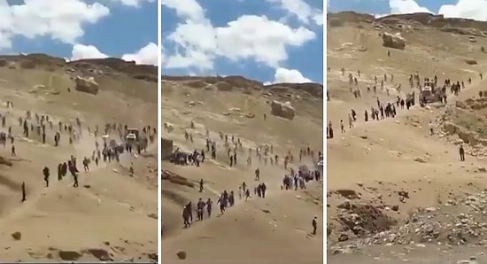 Van'da Taş Ocağı Yapımını Protesto Eden Halkın Üzerine Ateş Açıldı İddiası
