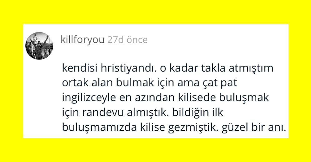 Sevgilinle/Eşinle İlk Buluşmada Gittiğiniz En Acayip Yeri Bizimle Paylaş, İçeriğini Yapalım!