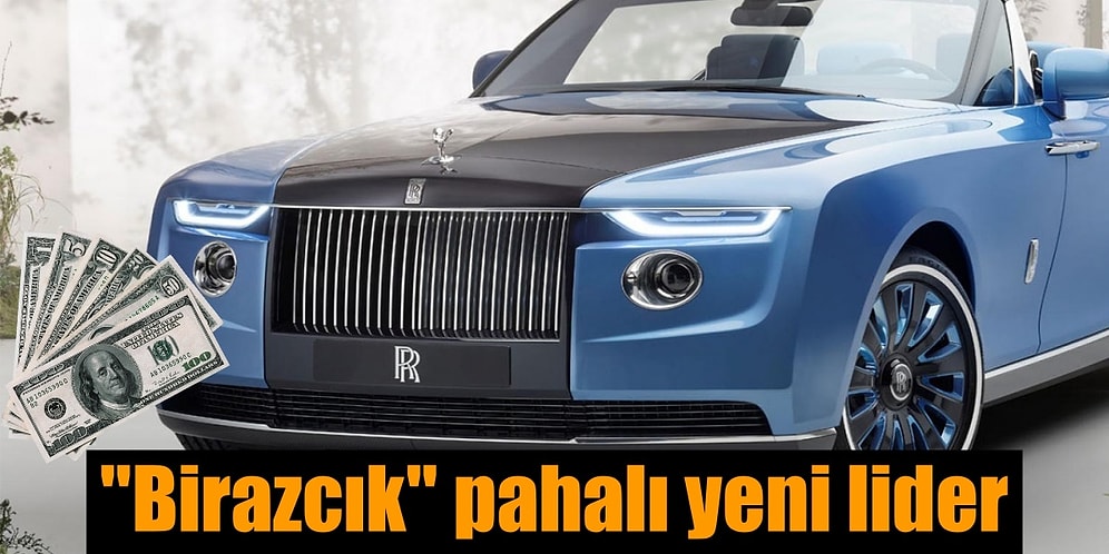 Dünyanın En Pahalı Otomobili Çılgın Fiyatıyla Tanıtıldı!