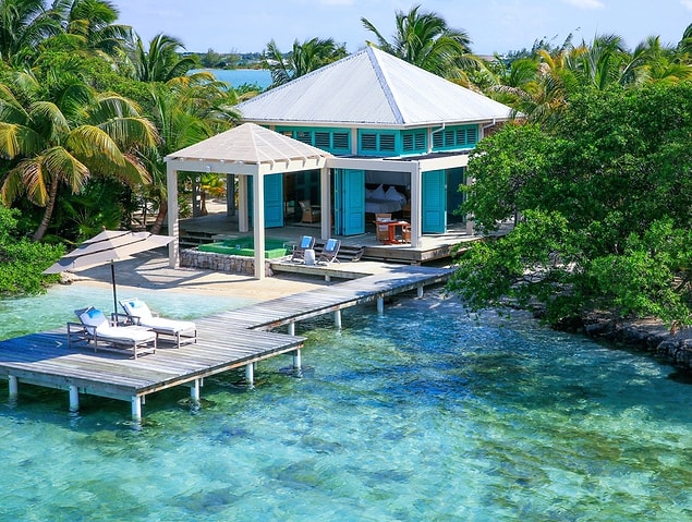 4. Belize'de Cayo Espanto Adası