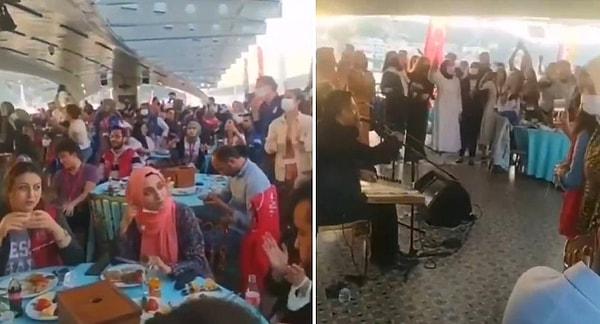Gençlik ve Spor Bakanlığı’nın İstanbul’un Fethi’nin 568. yıl dönümü kutlamaları kapsamında Üsküdar Belediyesi’ne ait Valide Sultan Gemisi’nde 29 Mayıs tarihinde eğlence düzenlendi.