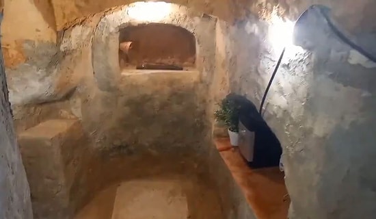 Ailesine Kızan Genç 6 Yıl Uğraşarak Yeraltında Kendine Ev İnşa Etti