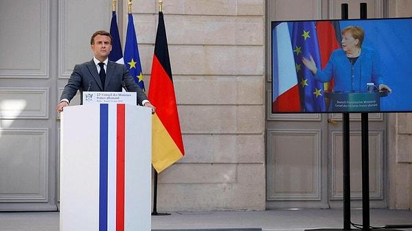 Macron ve Merkel: Açıklama bekliyoruz