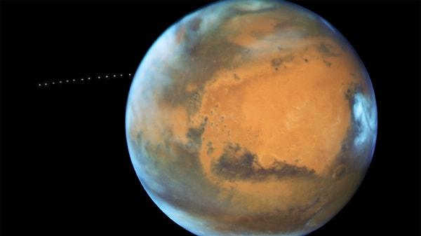 Mars (Ayın ilk haftası İkizler sonrasında ise Yengeç takımyıldızında)