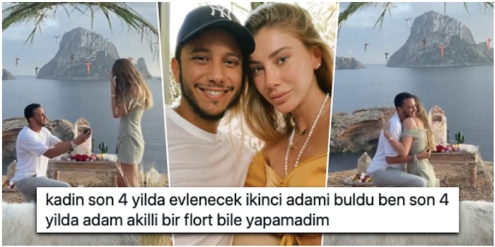 Meedo'dan Aldığı Evlilik Teklifiyle Herkesi Kıskandıran Şeyma Subaşı'na Gelen Birbirinden Komik Tepkiler